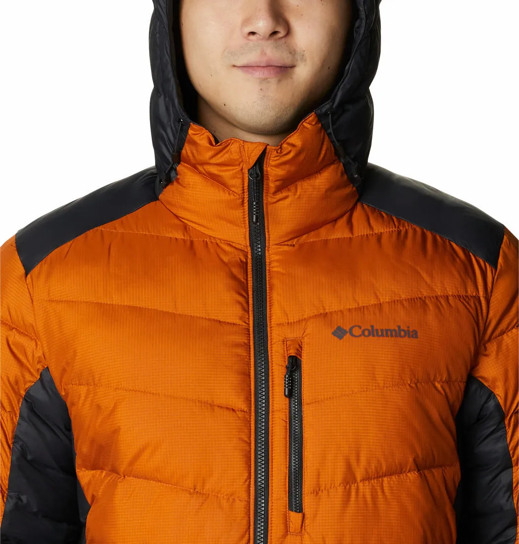 Columbia Men Orange Labyrinth Loop Hooded Jacket
