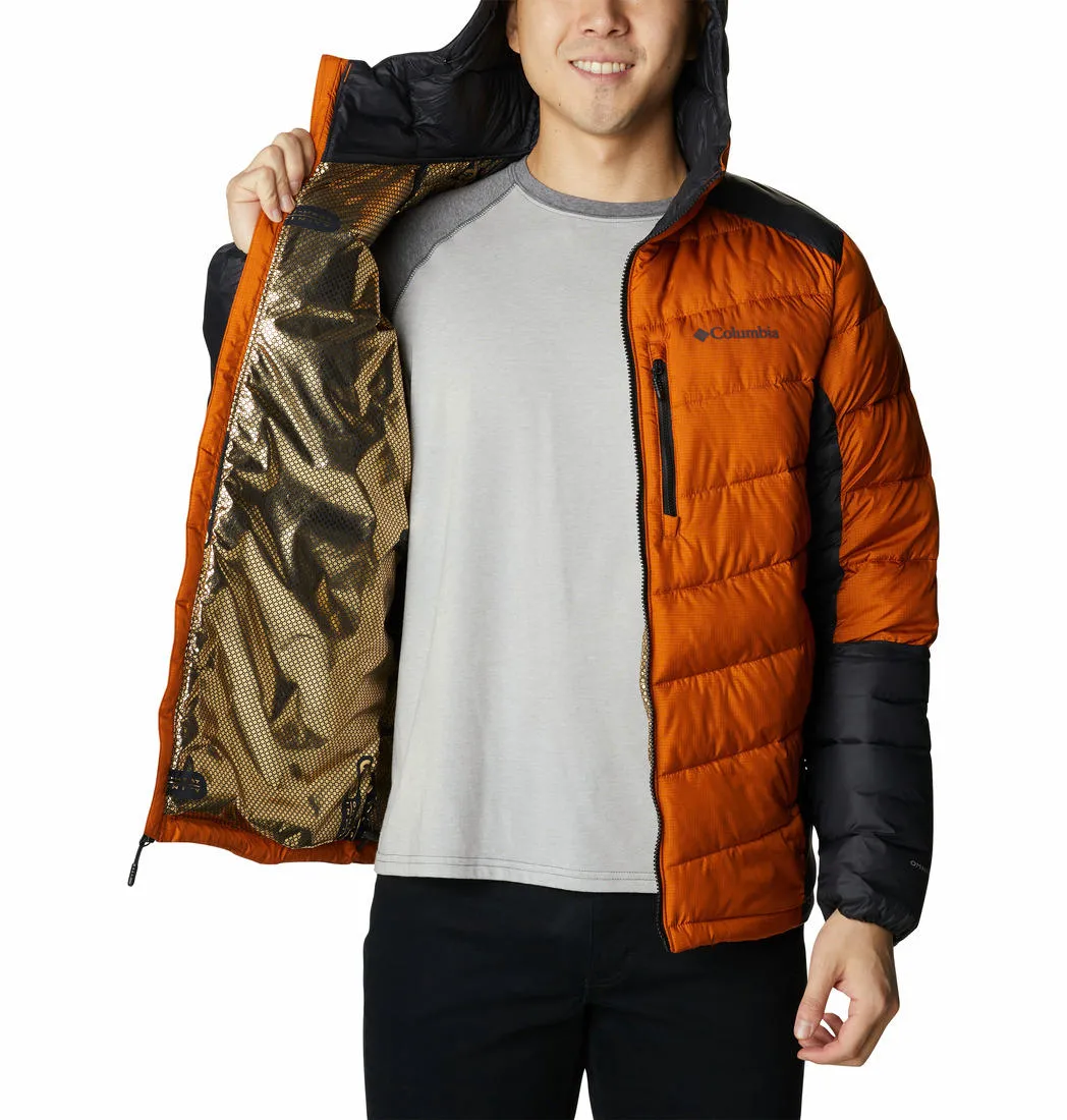 Columbia Men Orange Labyrinth Loop Hooded Jacket