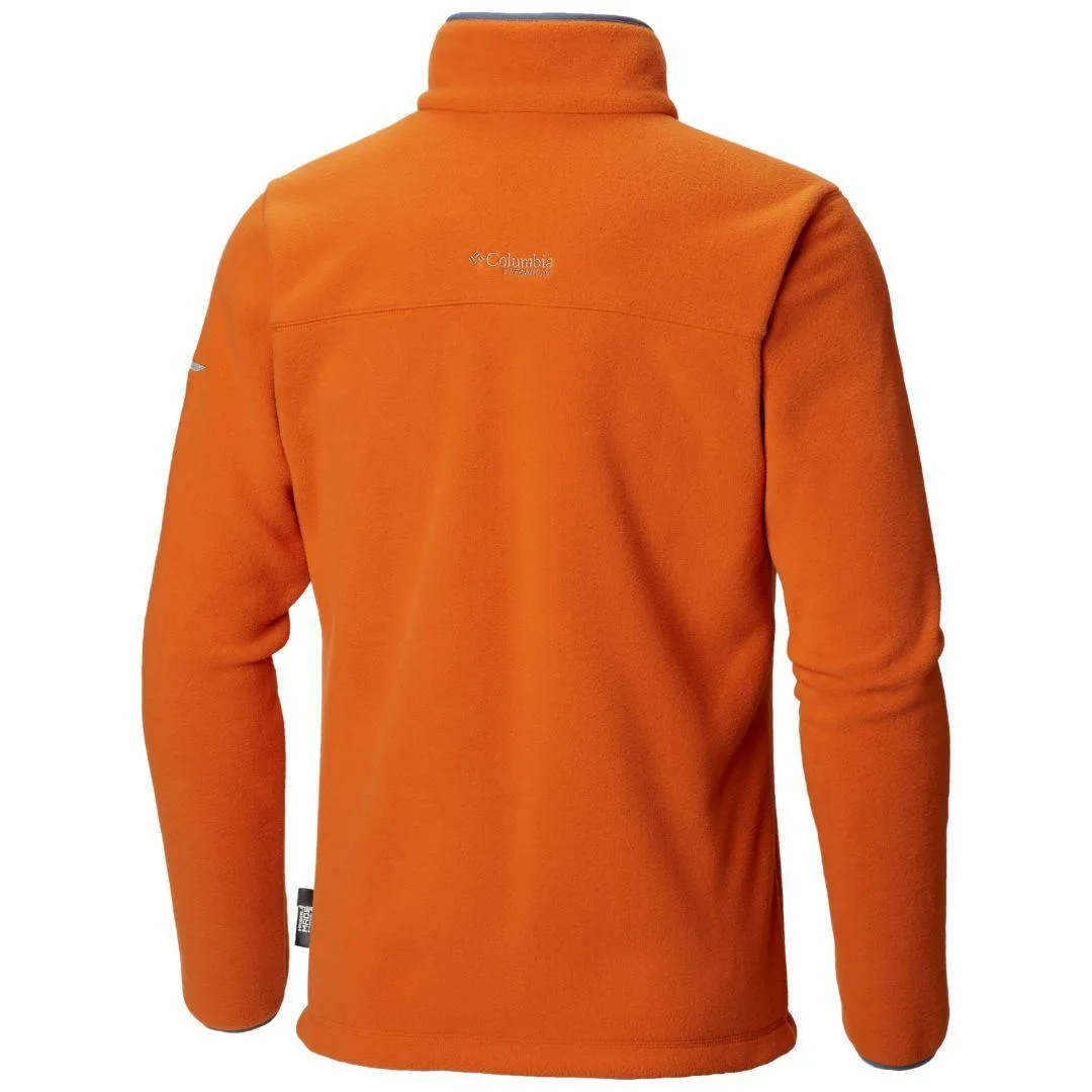 Columbia Men Orange Titan Pass 2.0 Fleece Jacket