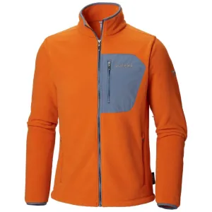 Columbia Men Orange Titan Pass 2.0 Fleece Jacket