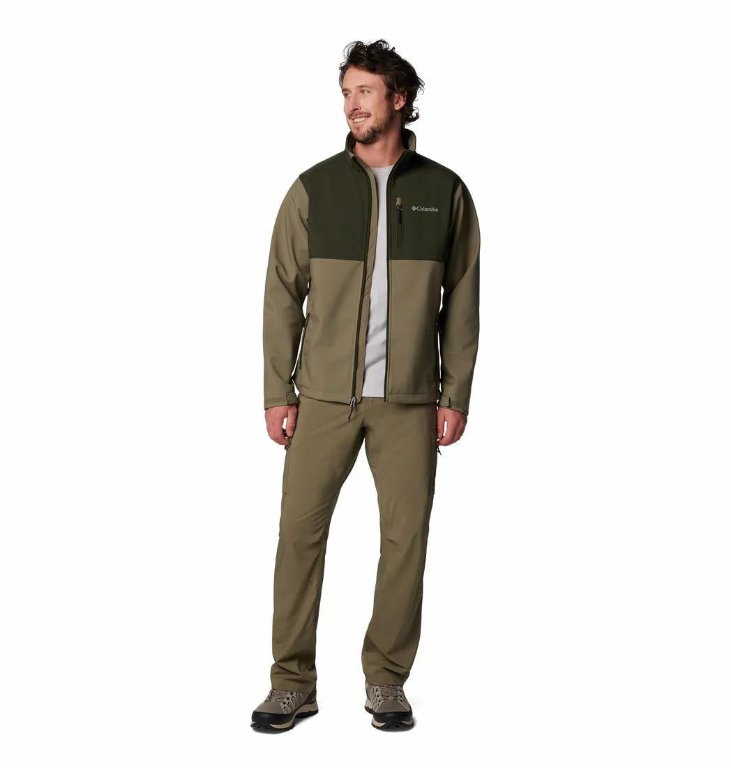 Columbia Mens Green Ascender Softshell Jacket