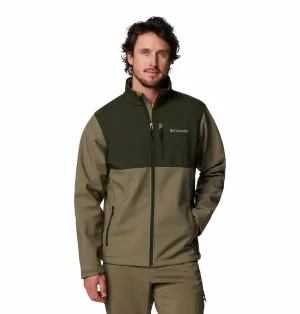 Columbia Mens Green Ascender Softshell Jacket
