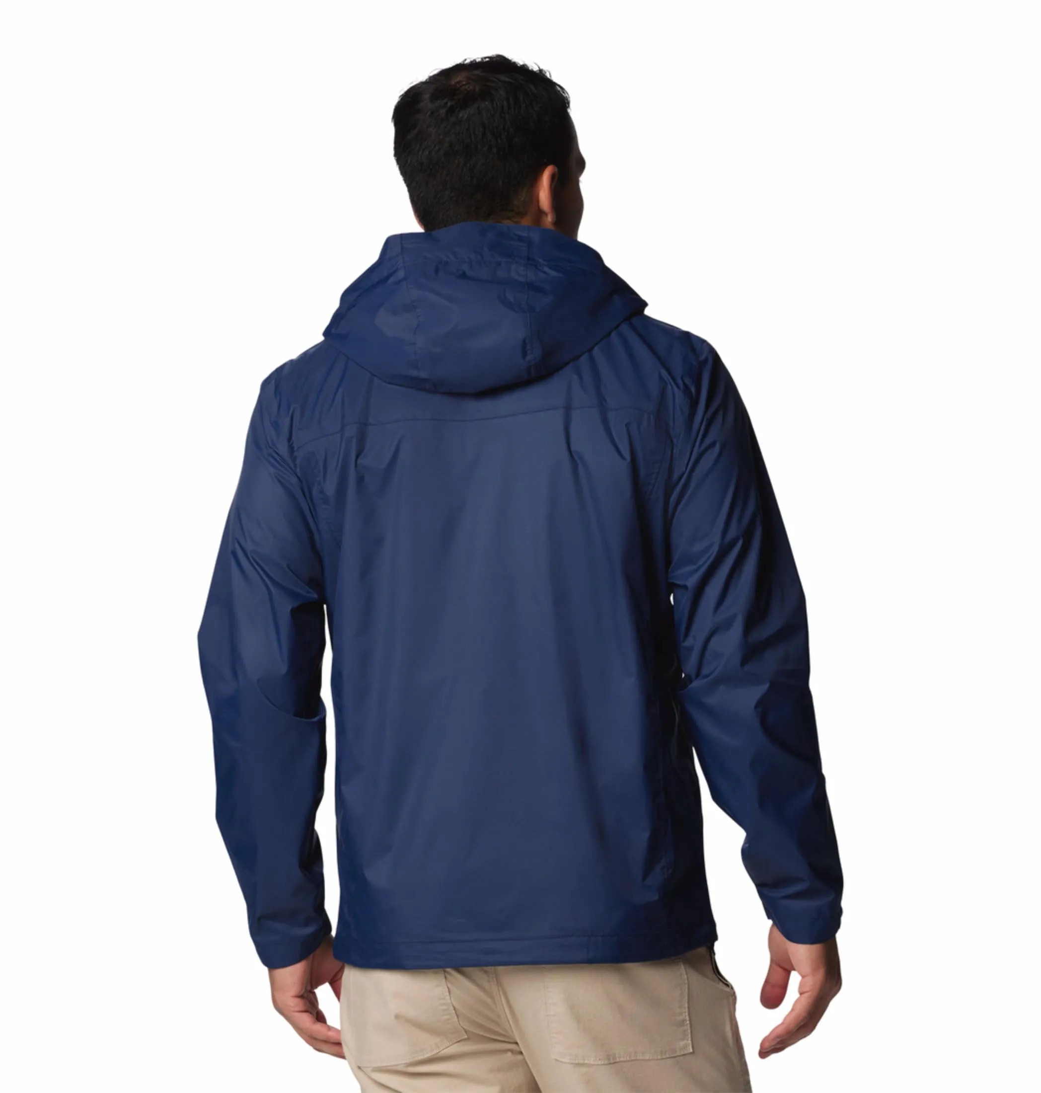 Columbia Mens Navy Blue Omni-Tech Watertight II Rain Jacket