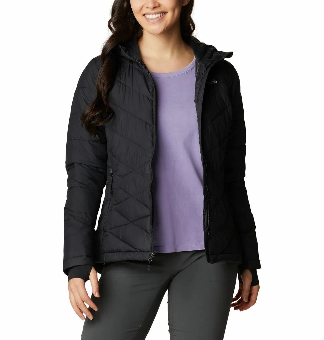 Columbia Women Black Columbia Women Heavenly Hooded Jacket