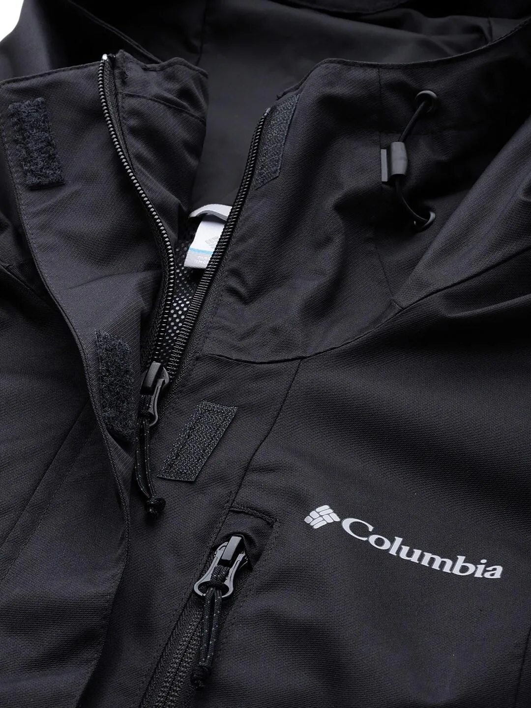 Columbia Women Black Hikebound Rain Jacket