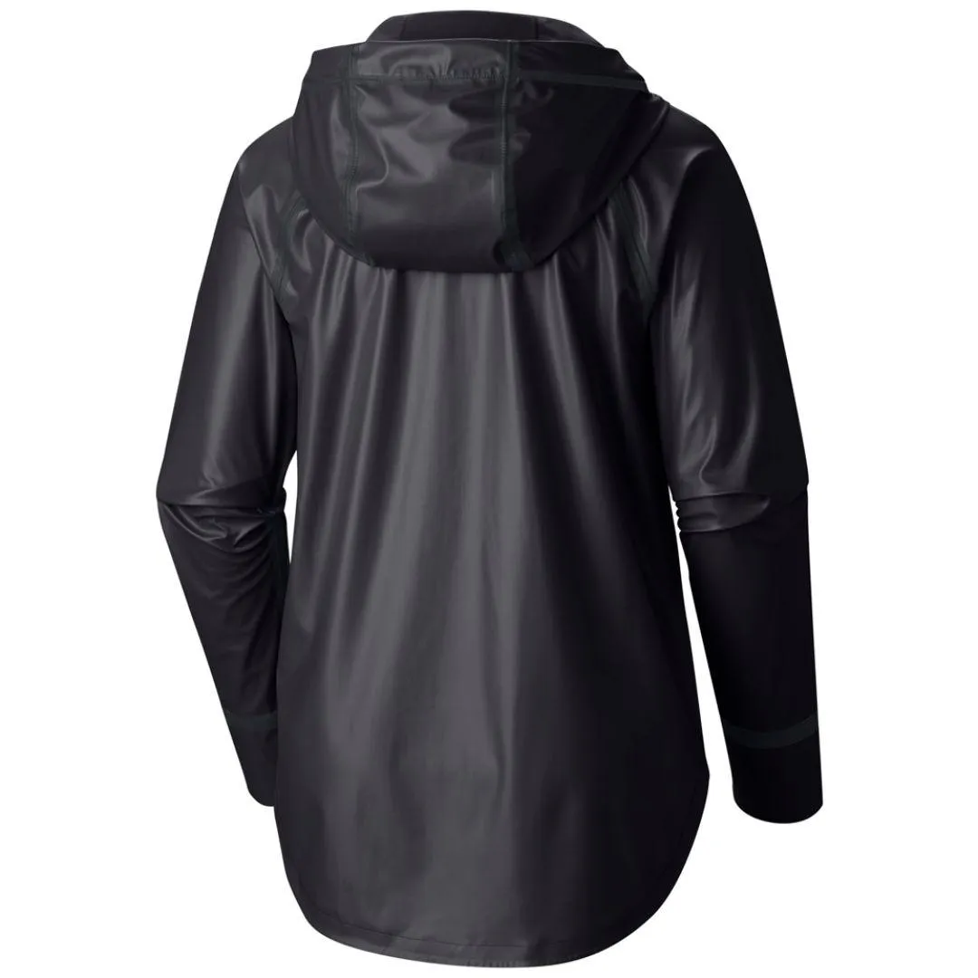 Columbia Women Black Outdry EX Reversible Rain Jacket