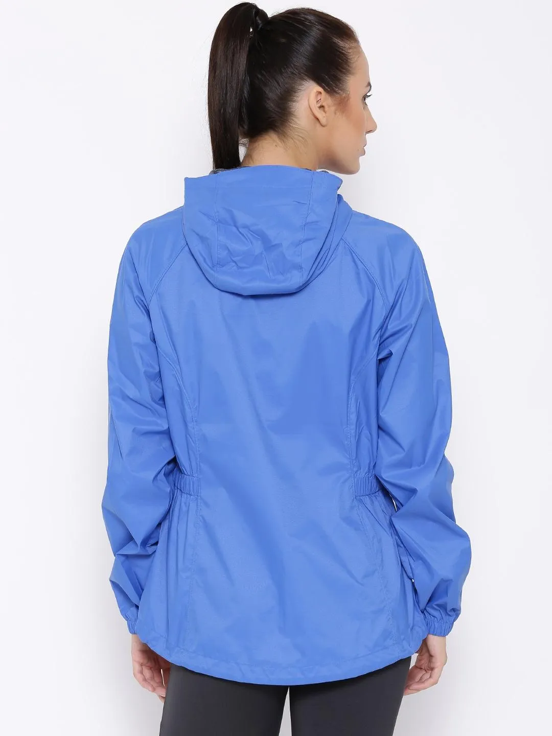 Columbia Women Blue Proxy Falls Rain Jacket