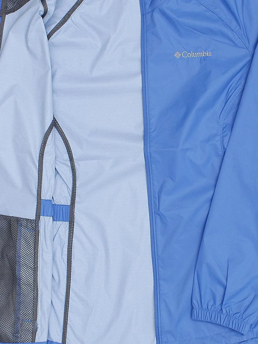 Columbia Women Blue Proxy Falls Rain Jacket
