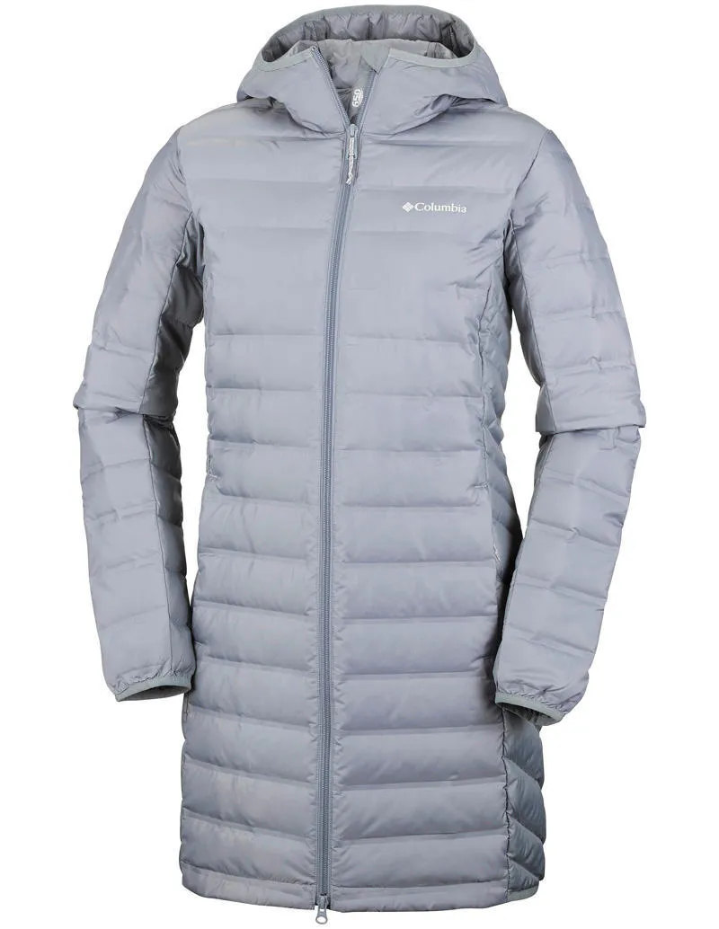 Columbia Women Grey Lake 22 Long Hooded Jacket