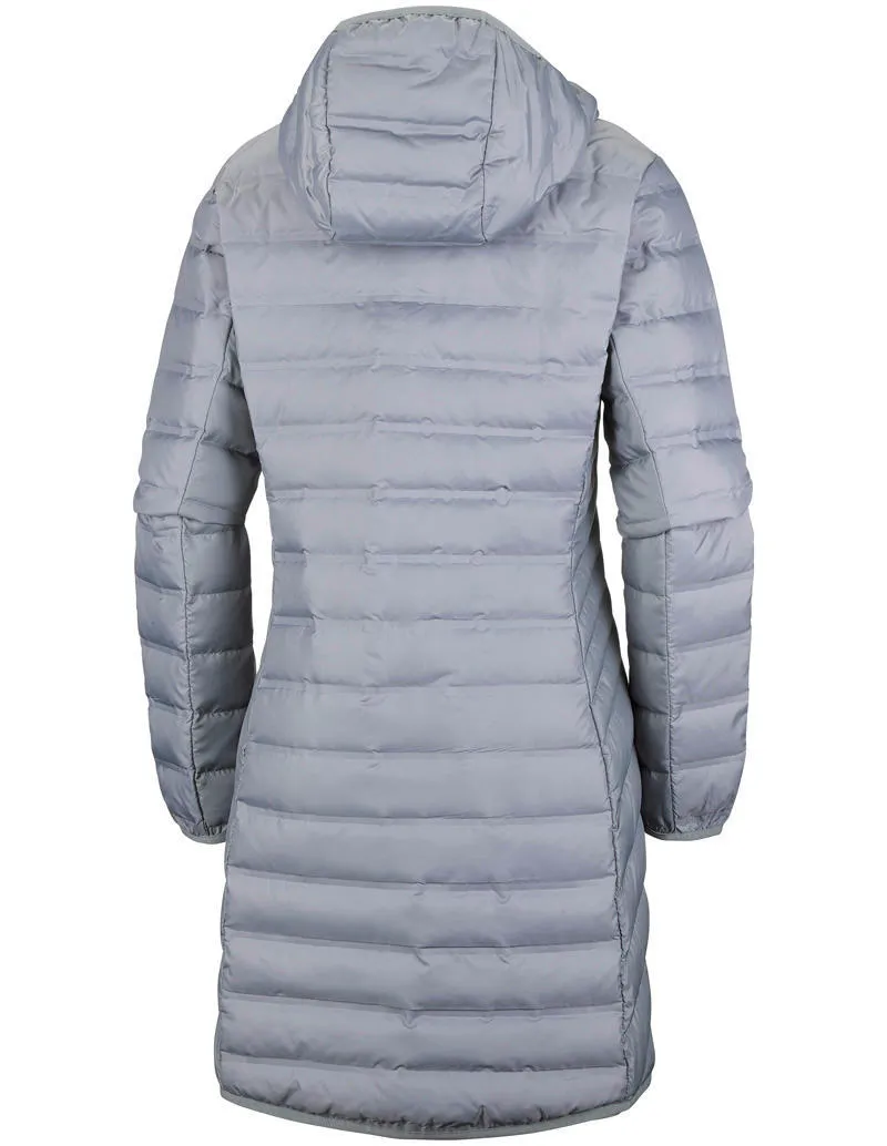 Columbia Women Grey Lake 22 Long Hooded Jacket