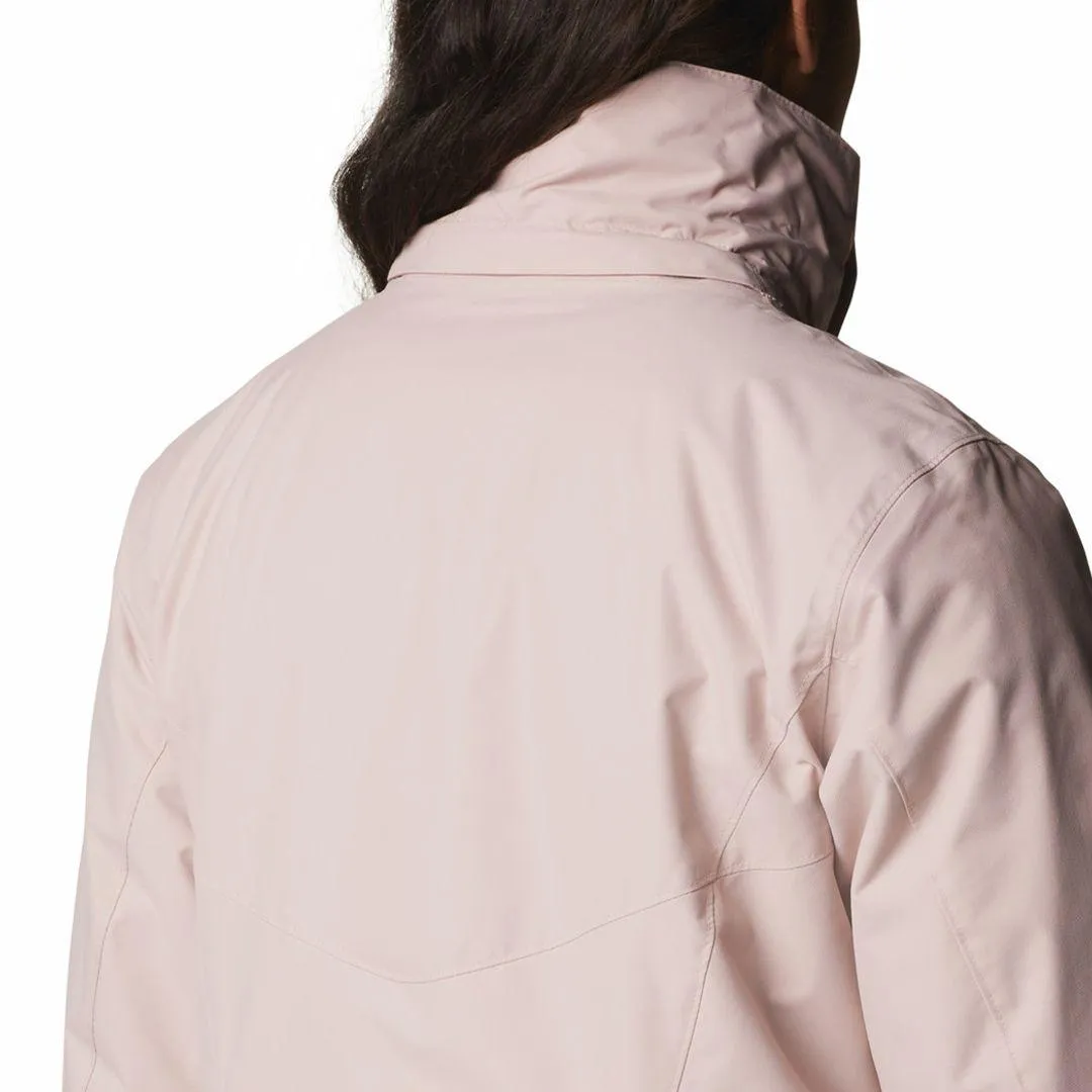 Columbia Women Pink Bugaboo II Fleece Interchange Jacket