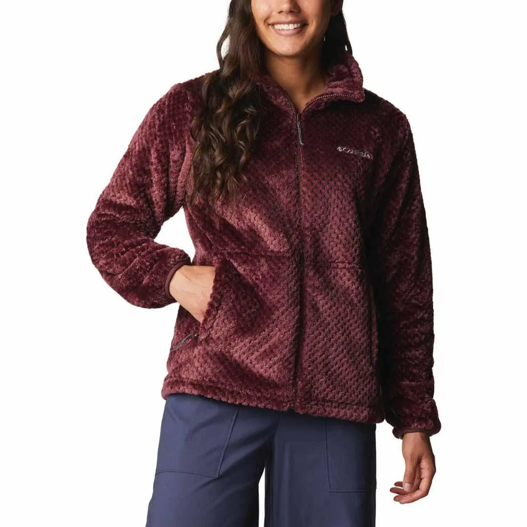 Columbia Women Pink Bugaboo II Fleece Interchange Jacket