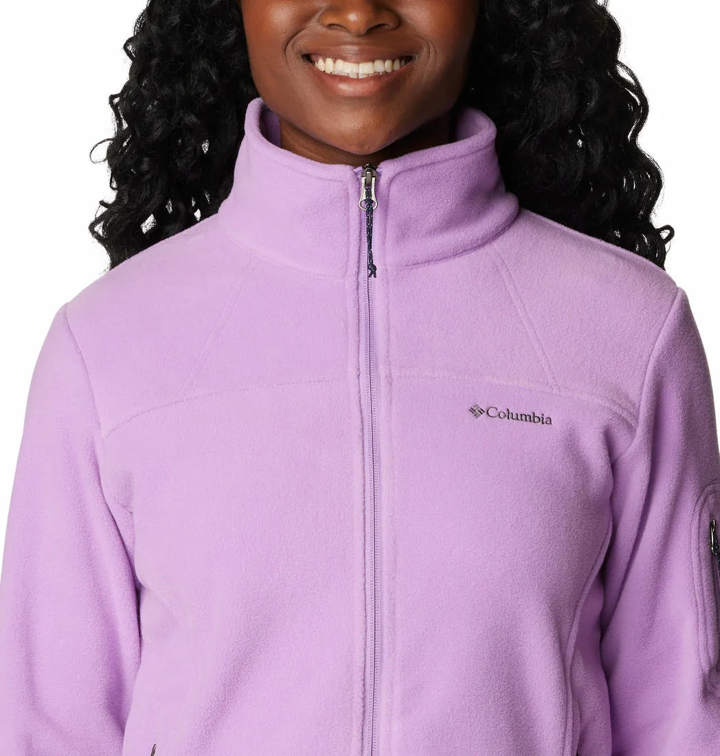 Columbia Women Purple Fast Trek II Fleece Jacket