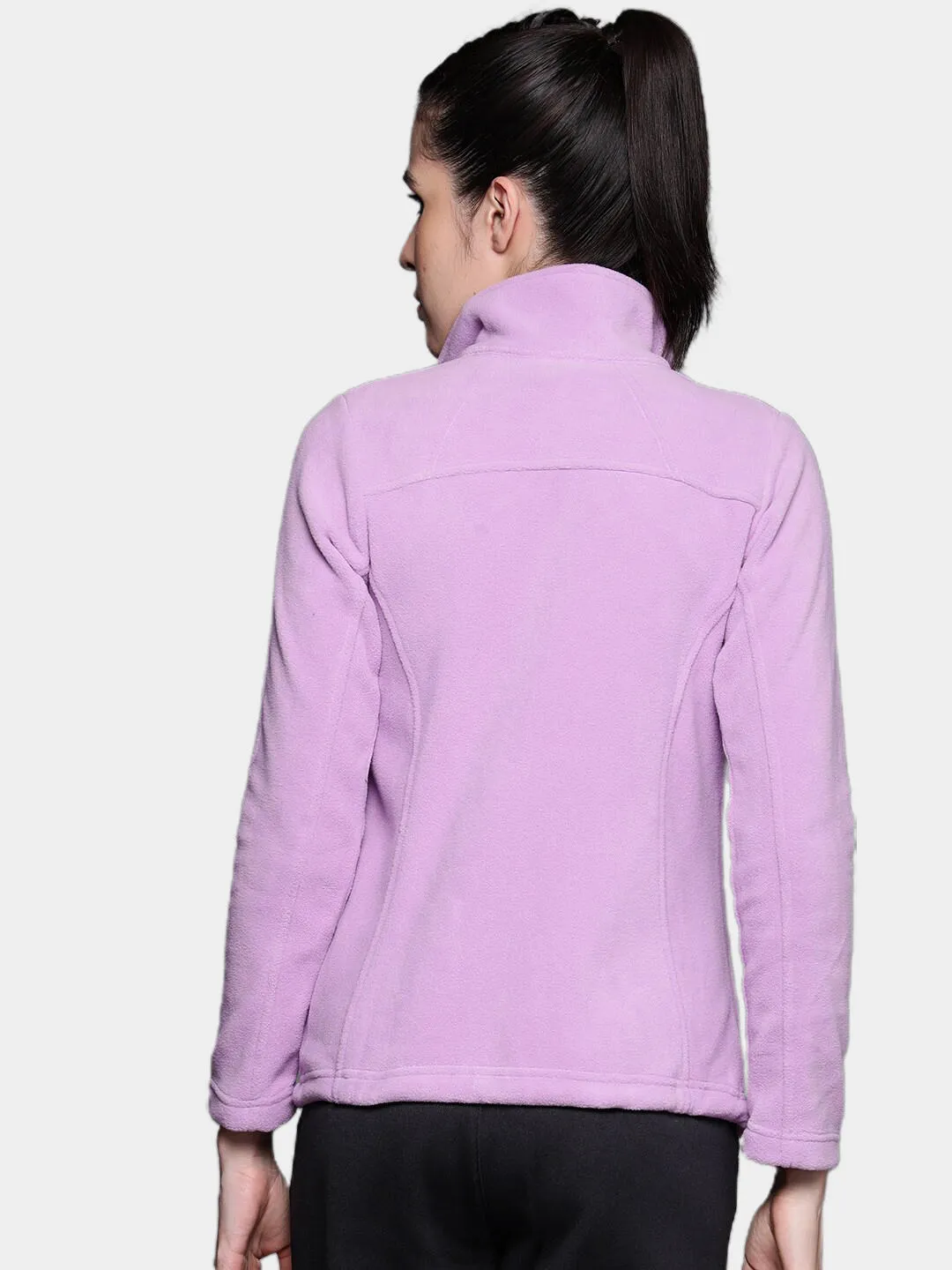 Columbia Women Purple Fast Trek II Fleece Jacket