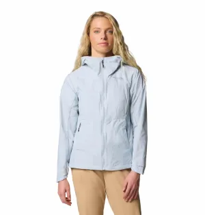 Columbia Womens Blue Omni-Shield Loop Trail III Wind and Water Resistant Jacket