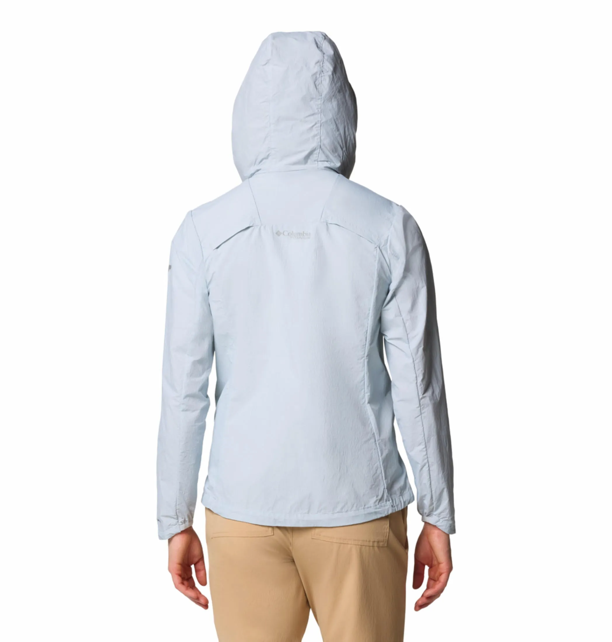 Columbia Womens Blue Omni-Shield Loop Trail III Wind and Water Resistant Jacket
