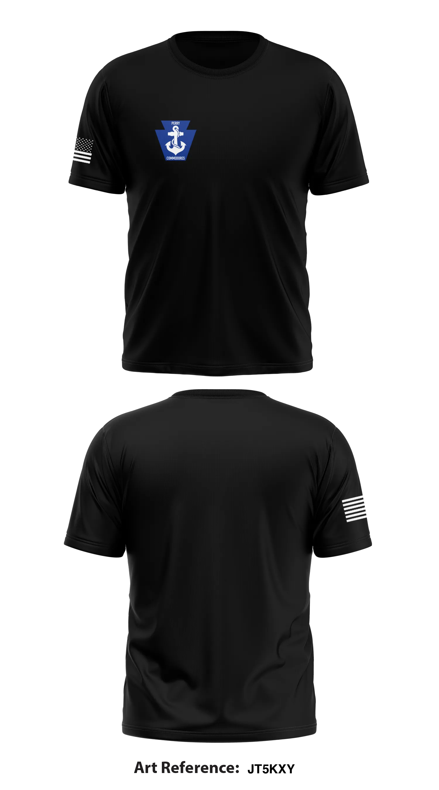 Commodore Battalion Store 1 Core Men's SS Performance Tee - Jt5Kxy