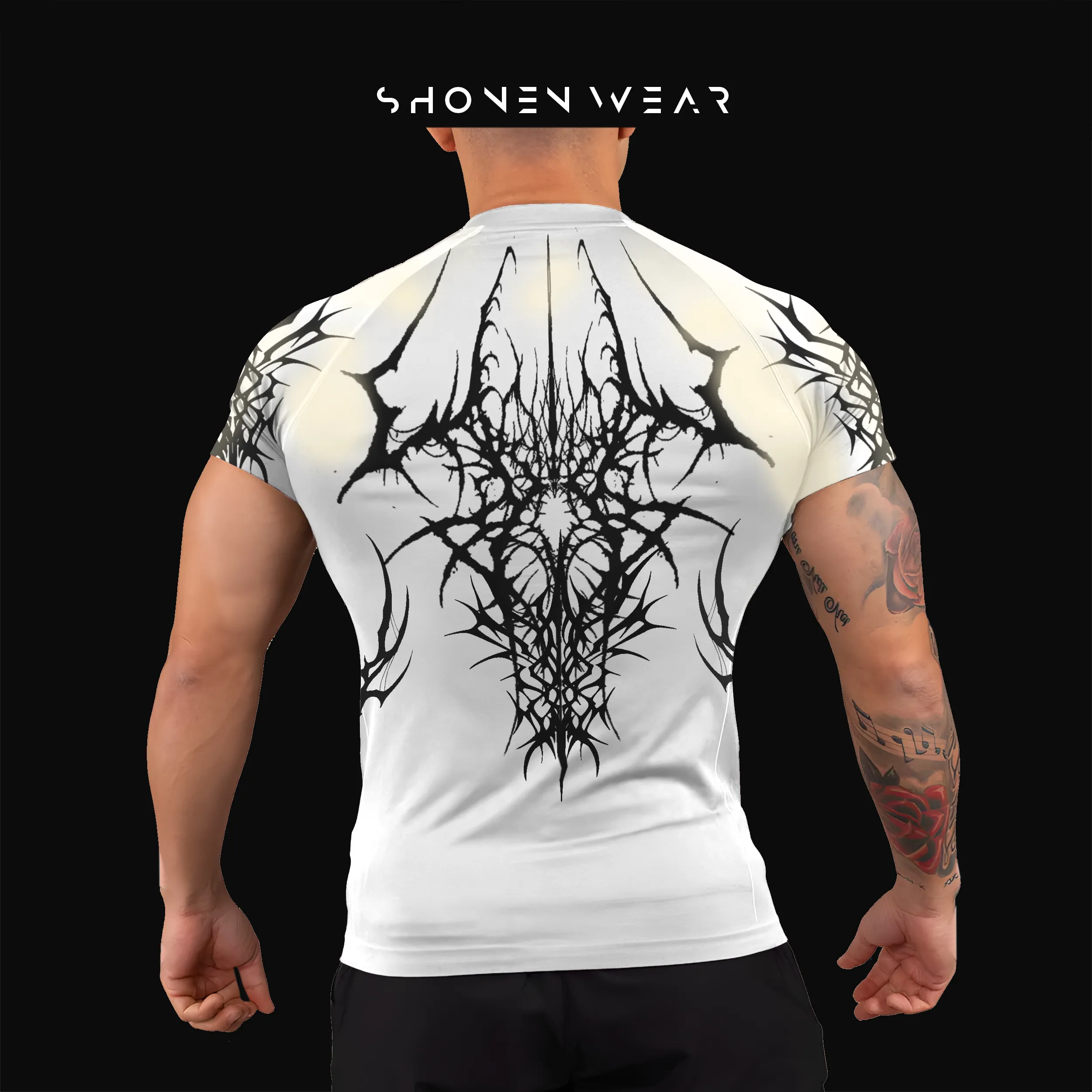 Compression shirt - Aggressive Desing / Moonlight