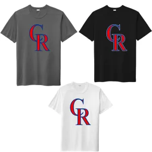 Continental Ranch Little League DRI-FIT Performance T-shirt Youth or Unisex CR LOGO