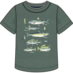 CR Sports Lake Fish Graphic Top - Glow in the Dark