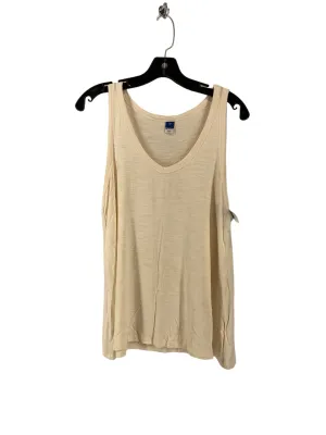 Cream Top Sleeveless Old Navy, Size M