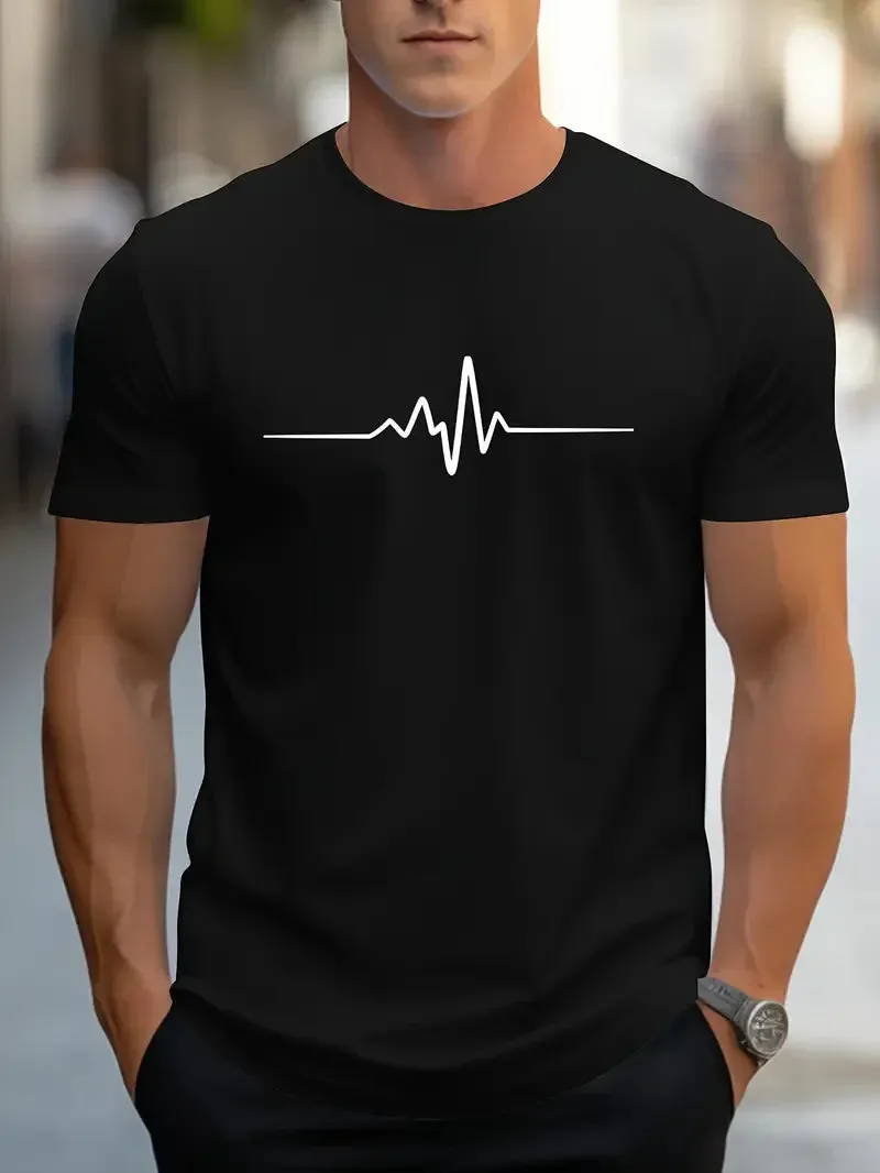 Crew Neck Short Sleeve Sports T-shirt