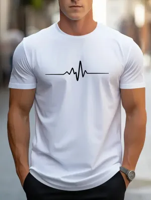 Crew Neck Short Sleeve Sports T-shirt