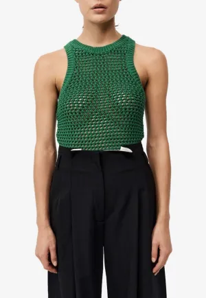 Crochet Knit Tank Top