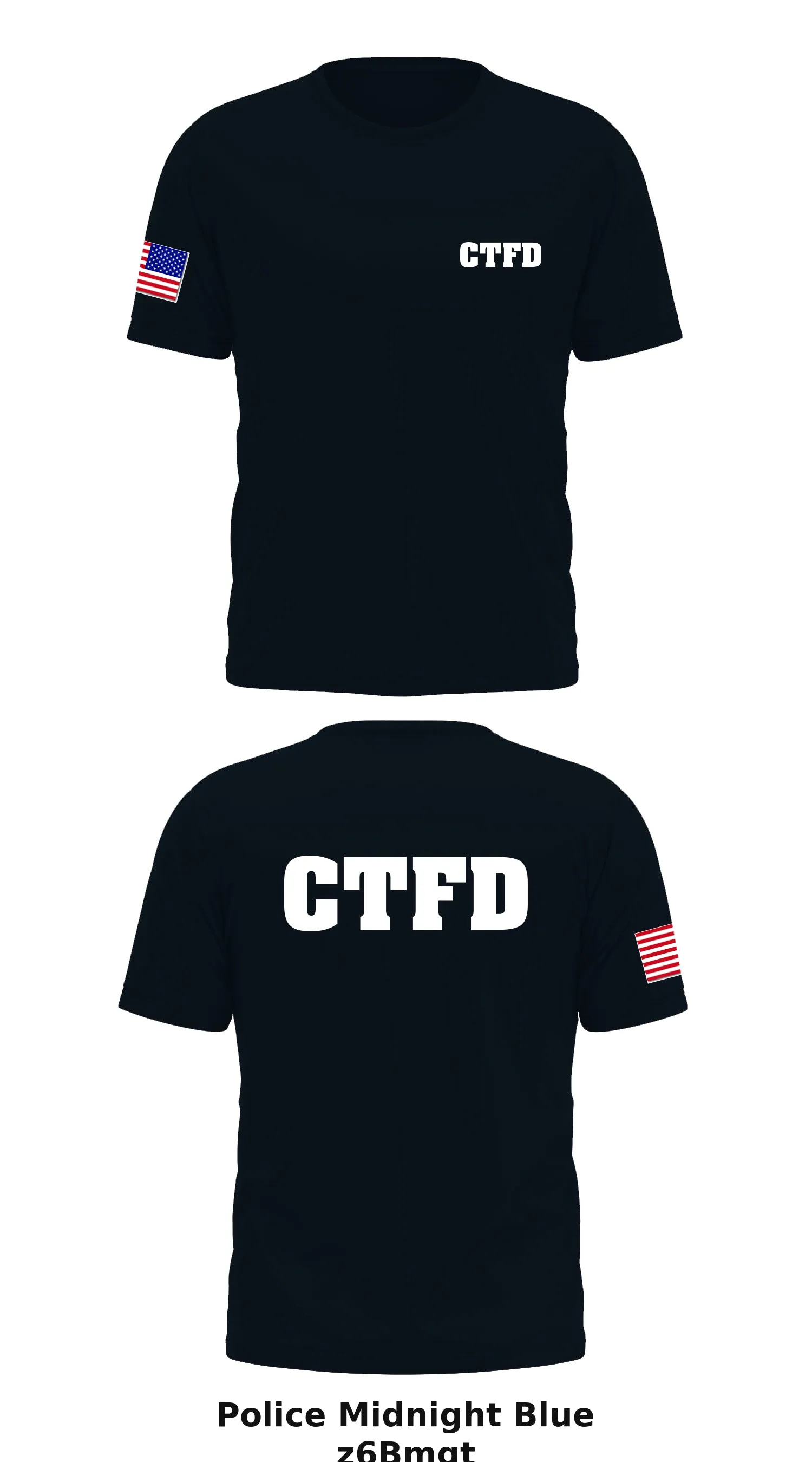 CTFD Store 1 Core Men's SS Performance Tee - z6Bmgt