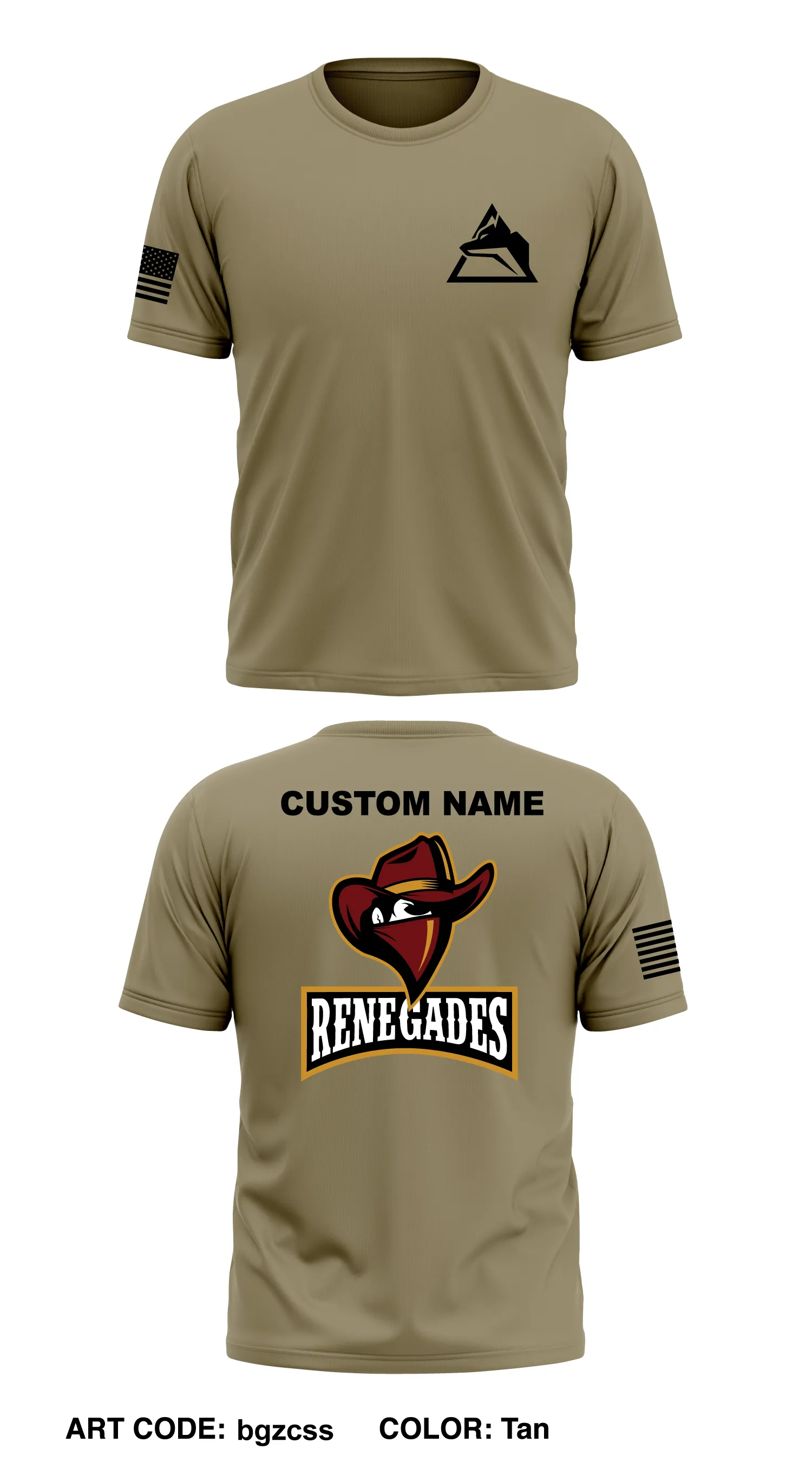 Custom - B CO, 3-67AR Core Men's SS Performance Tee - bgzcss