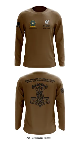 CUSTOM Mortars 1-36 IN 1-1AD Store 1 Core Men's LS Performance Tee - 9ZaSrn