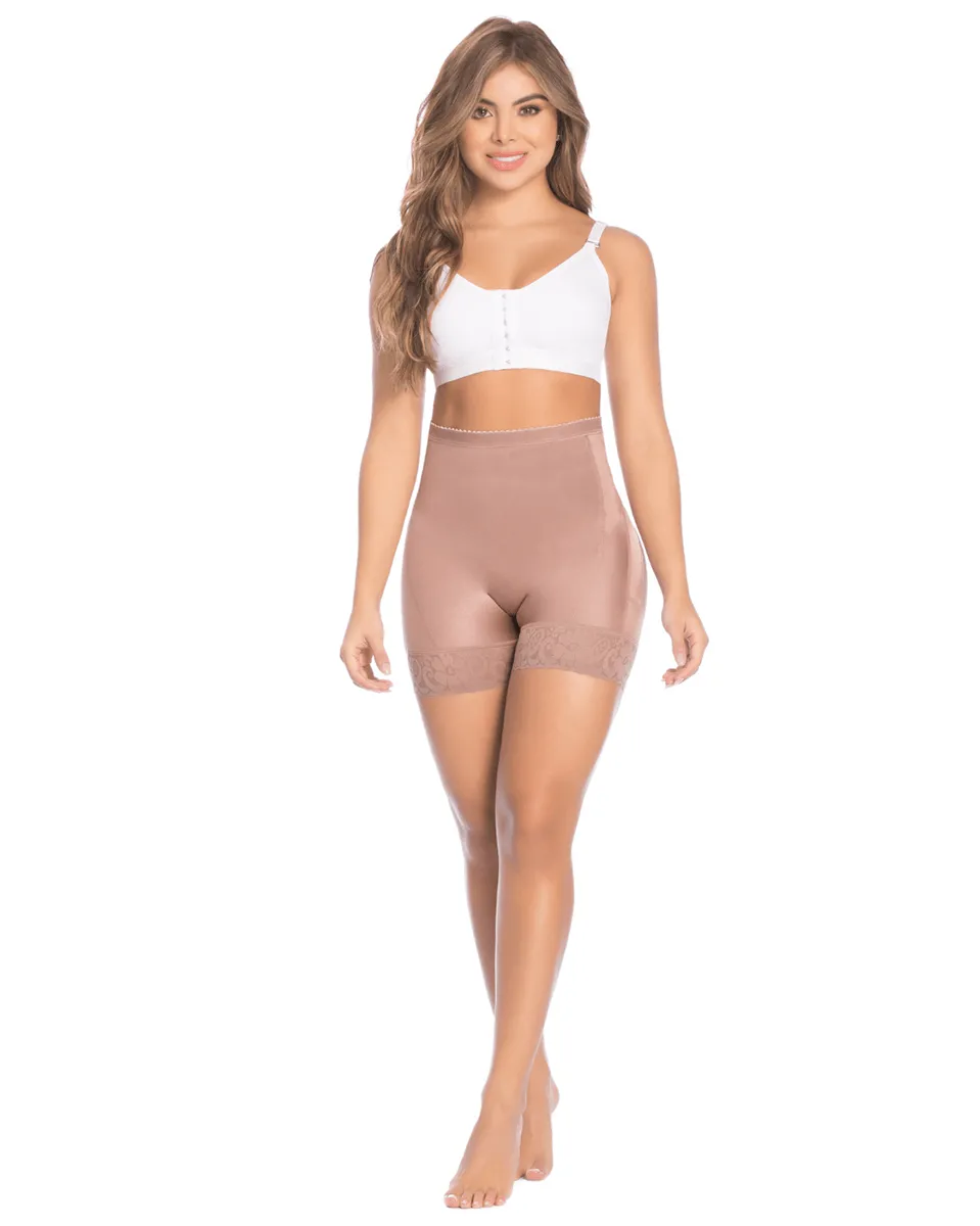 Delie Fajas Cocoa Medium Compression - Mid Waisted Control Panty