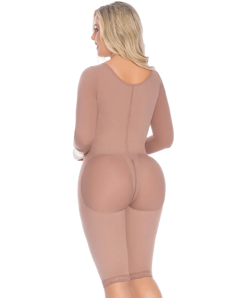 Delie Fajas Fit 360 Powernet Bodysuit with Zippers on Both Sides