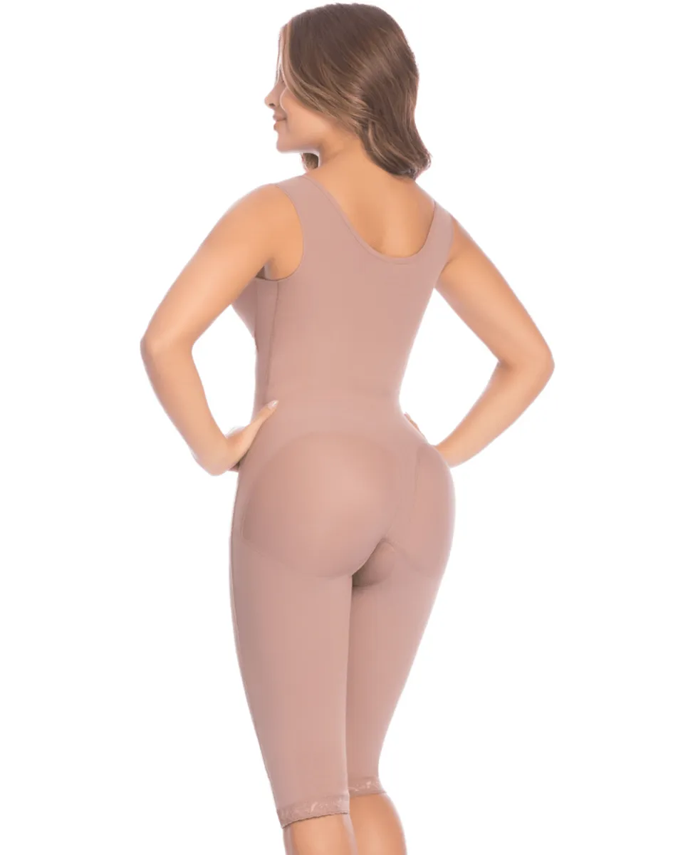 Delie Fajas Knee-Length Shapewear With Bra