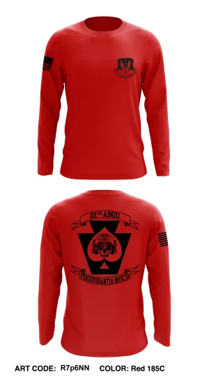 Delta Devils (111th ABGD) Core Men's LS Performance Tee - R7p6NN