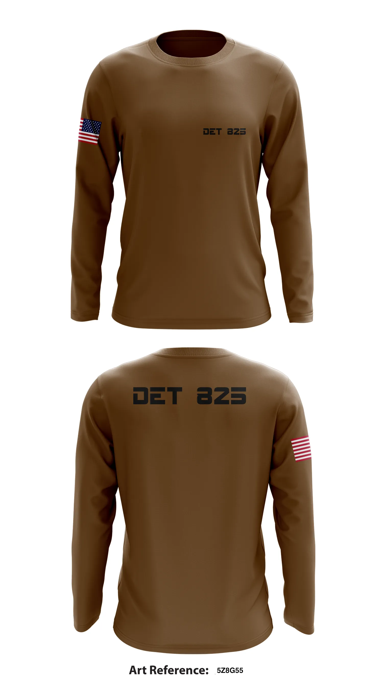 Det 825 Store 1 Core Men's LS Performance Tee - 5z8g55