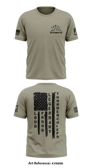 Detachment 105 Thunderchiefs Store 1 Core Men's SS Performance Tee - KYRSRr