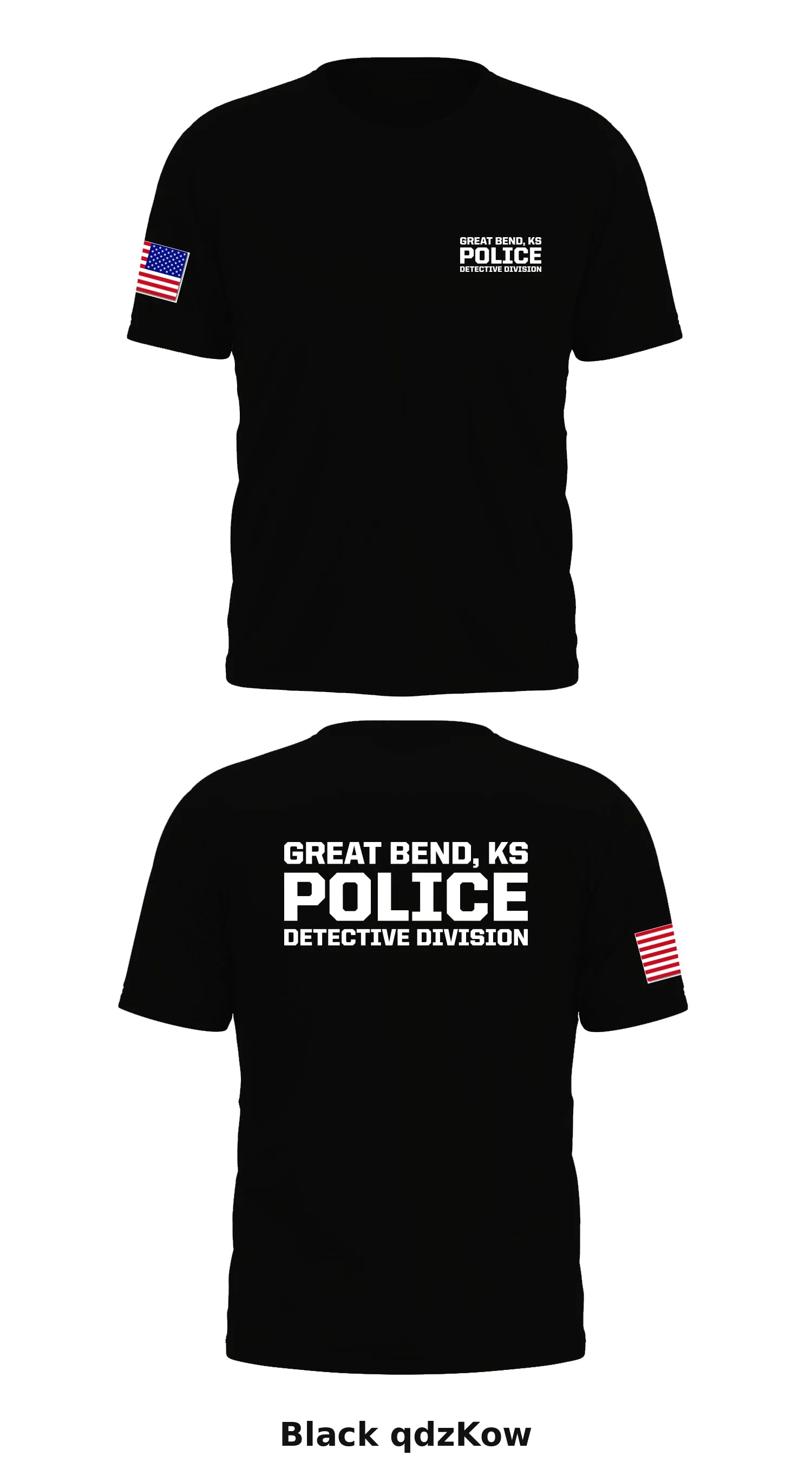 Detective Division  Store 1 Core Men's SS Performance Tee - qdzKow
