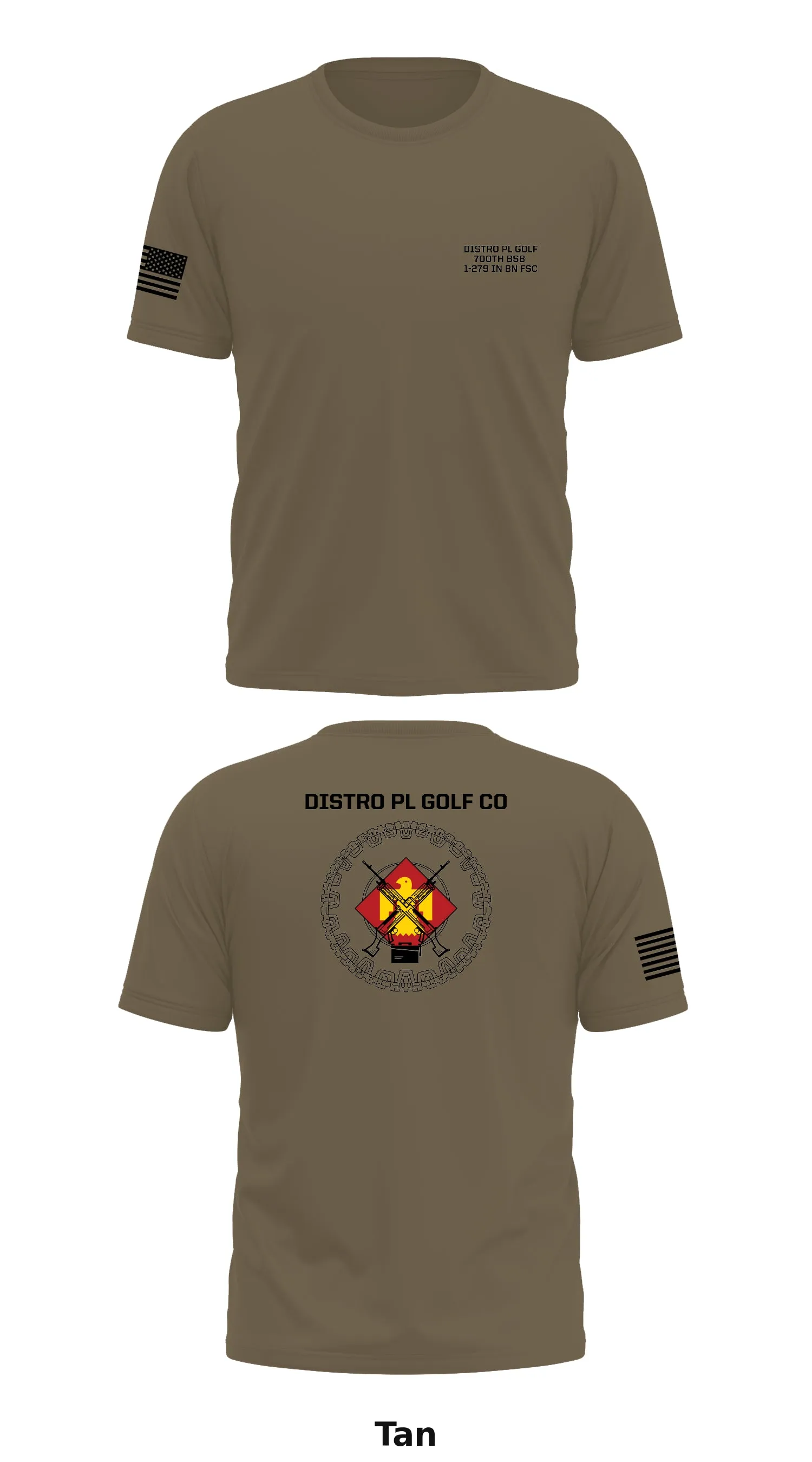 Distro Pl Golf 700th BSB  Store 1 Core Men's SS Performance Tee - 71463716334