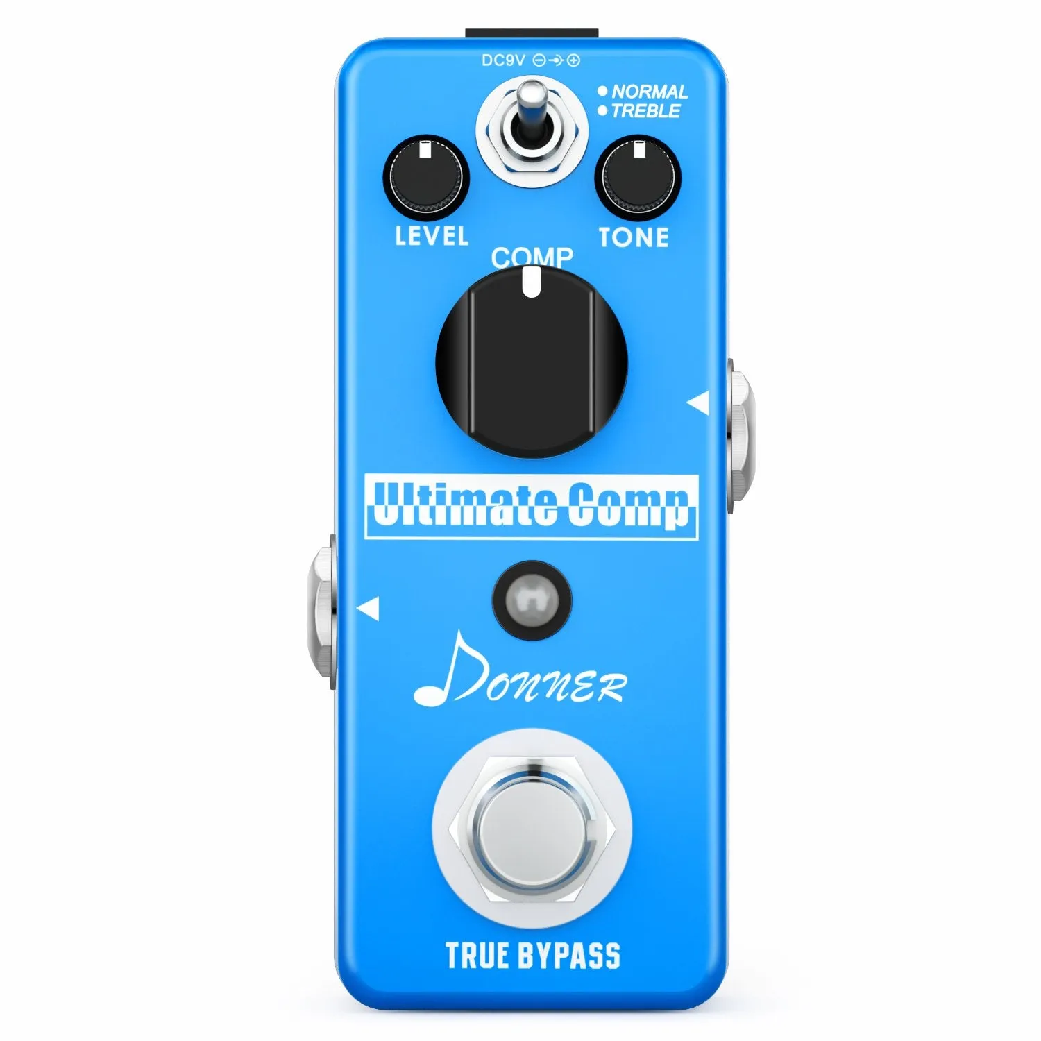 Donner Ultimate Compressor Pedal Filter Effect with Normal and Treble Compression
