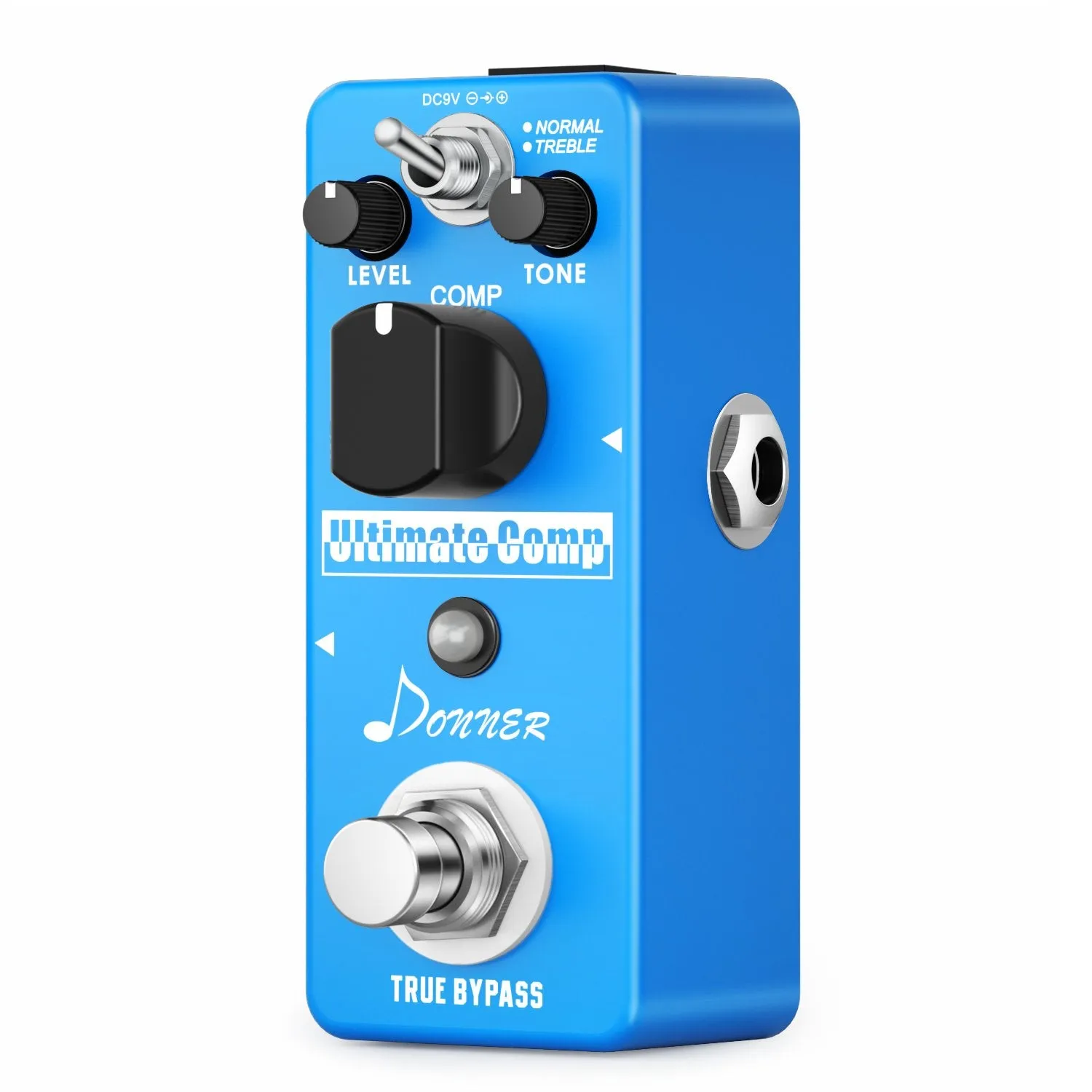 Donner Ultimate Compressor Pedal Filter Effect with Normal and Treble Compression