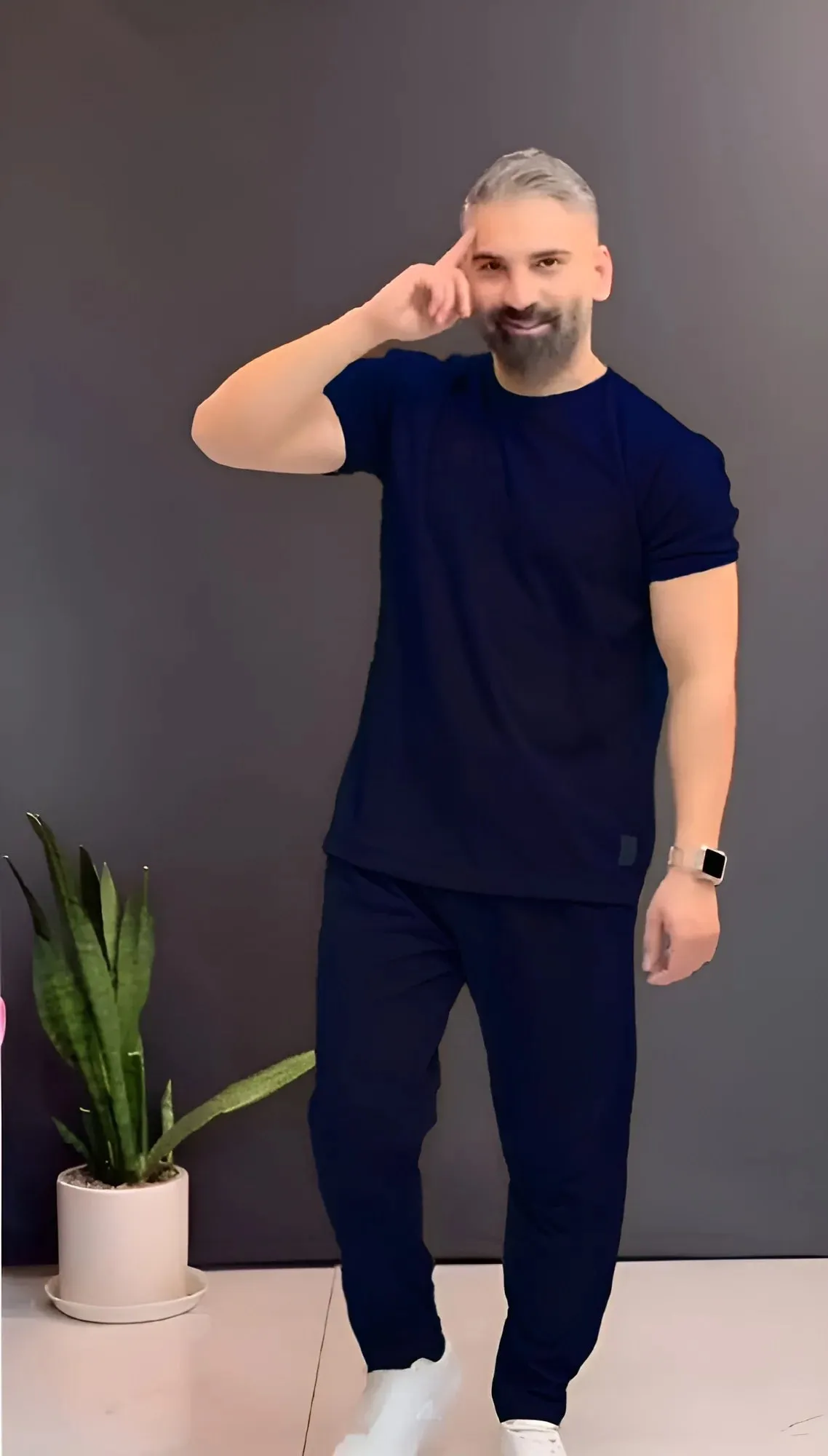 Dry Fit 2 Pcs Style Tracksuit LI 42