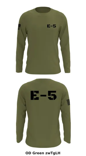 E-5 Store 1 Core Men's LS Performance Tee - zwTgLH