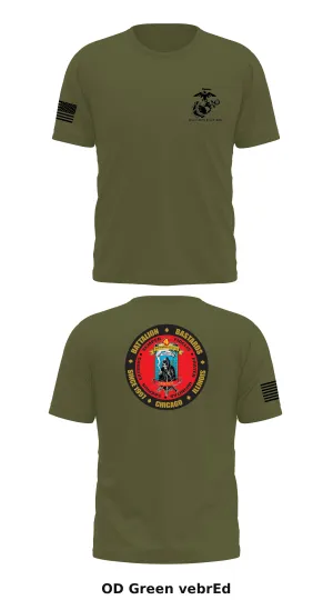 E co, 3rd PLT Store 1 Core Men's SS Performance Tee - vebrEd