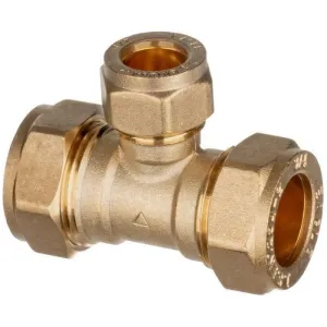 EasiPlumb Unequal T Piece1X1X1X3/4 Comp 318