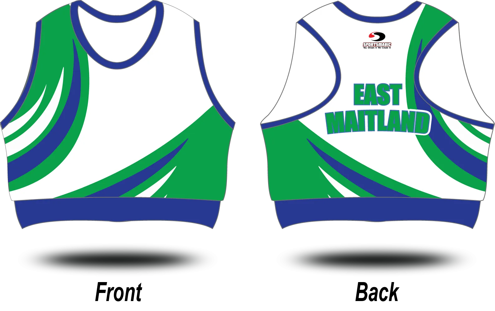 EAST MAITLAND AC - Crop Top