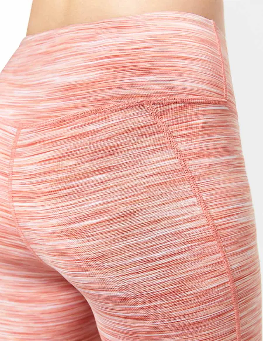 easyoga LA-VEDA Conflux Tights3 - D66 Honeydew Stripe