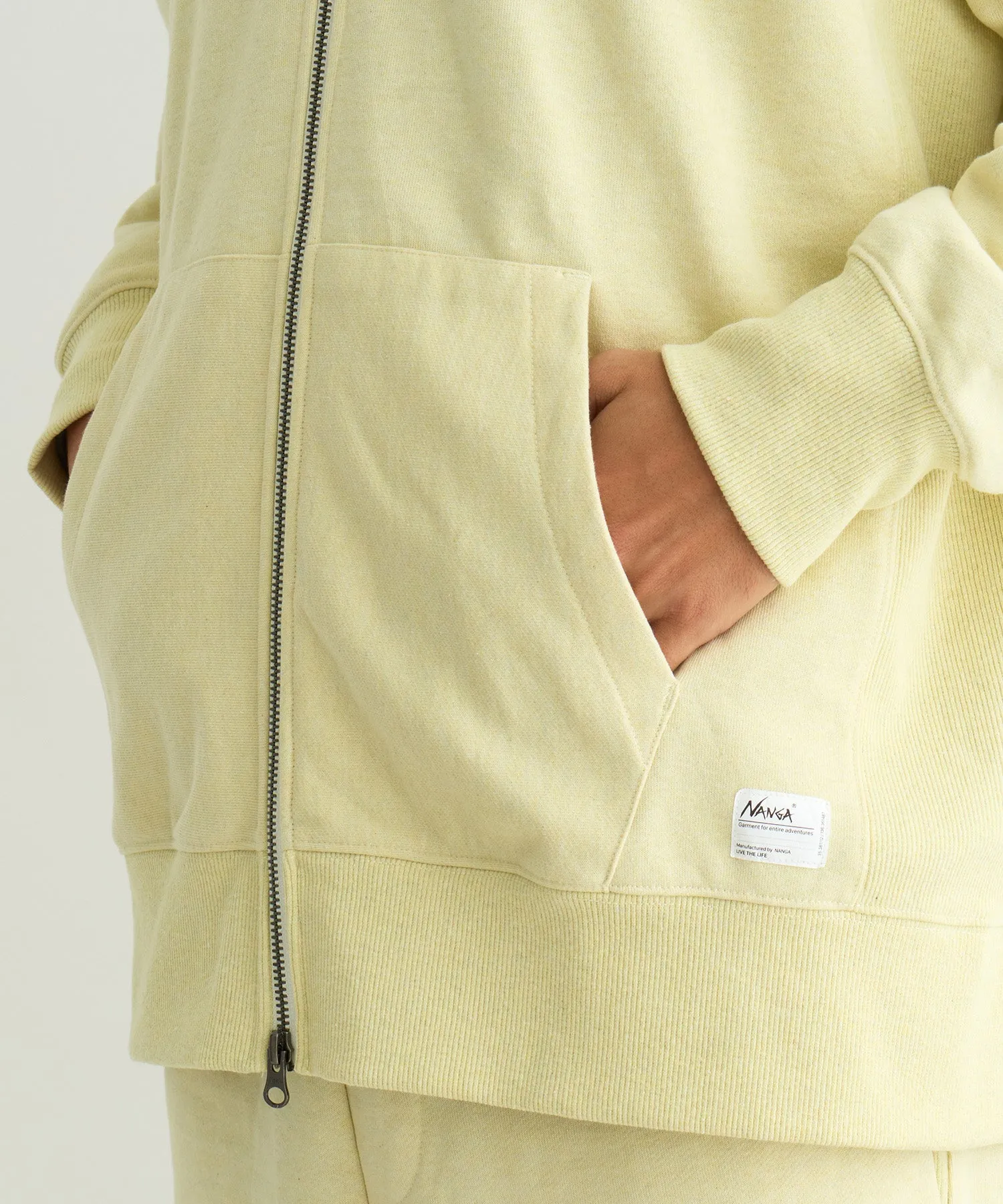 ECO HYBRID FULL ZIP PARKA(UNISEX)