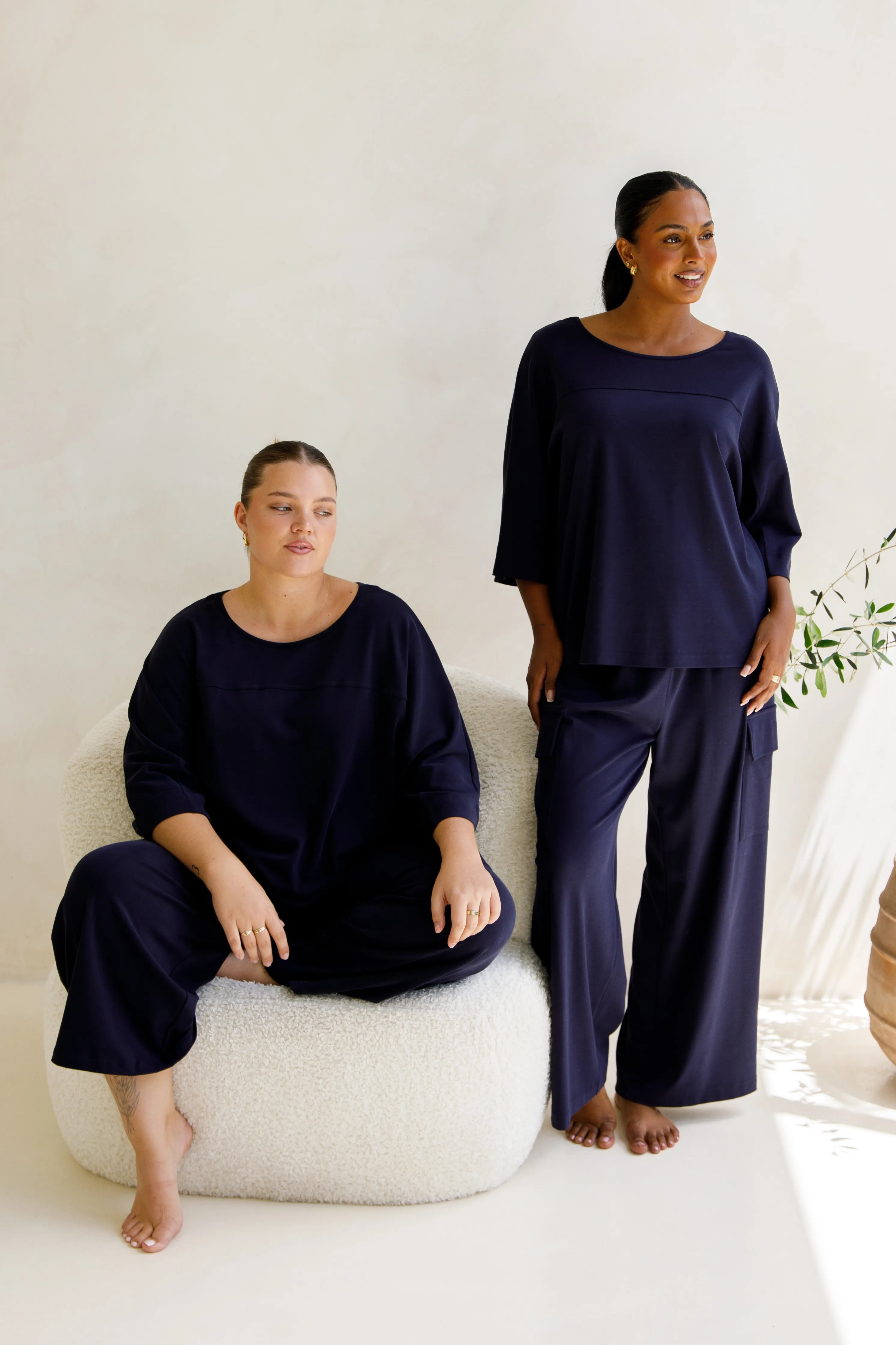 Eden Lounge Pants | Midnight Navy