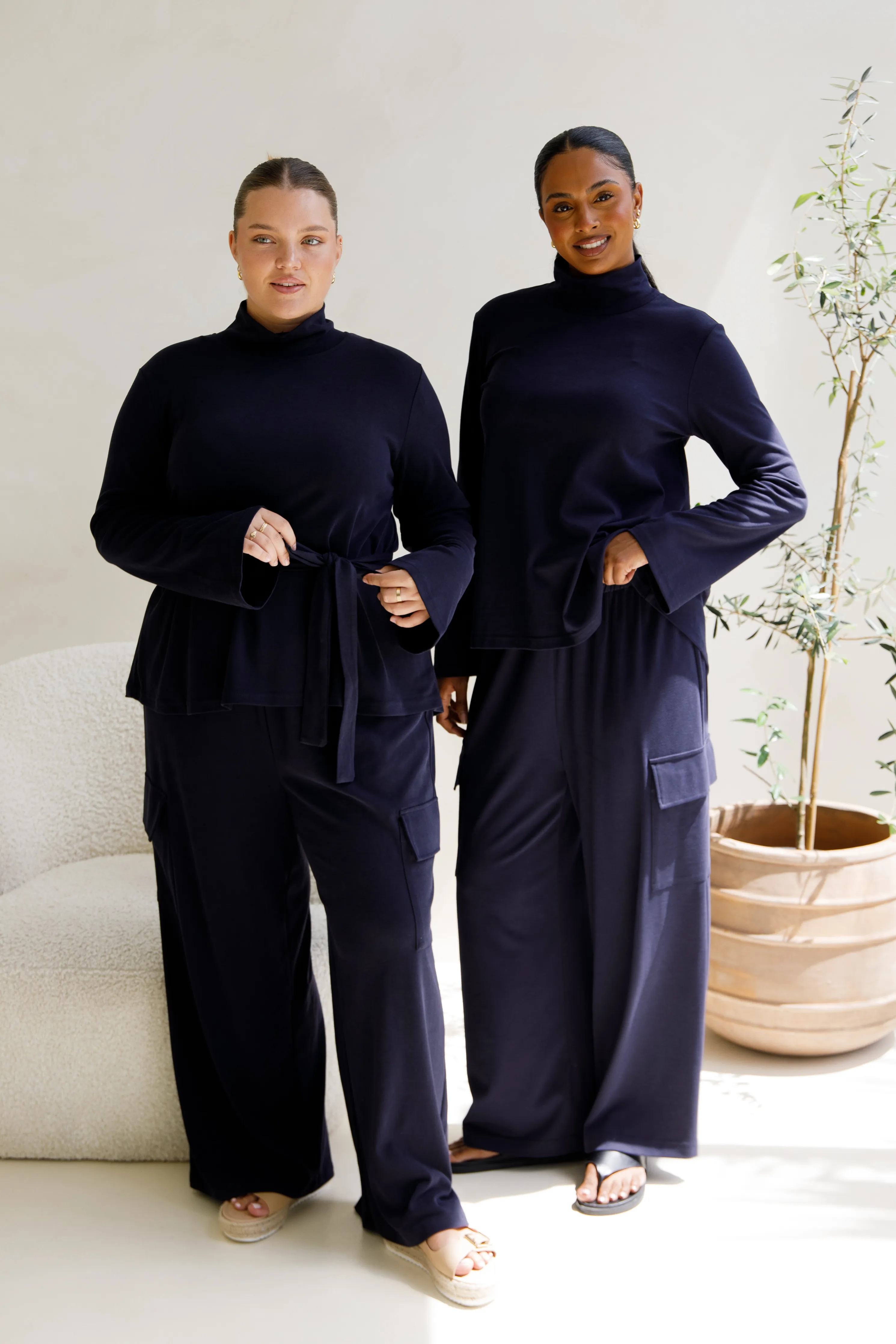 Eden Lounge Pants | Midnight Navy